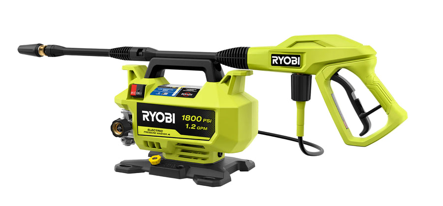 RYOBI 1,800 PSI Electric Pressure Washer – RY141803 (Open Box)