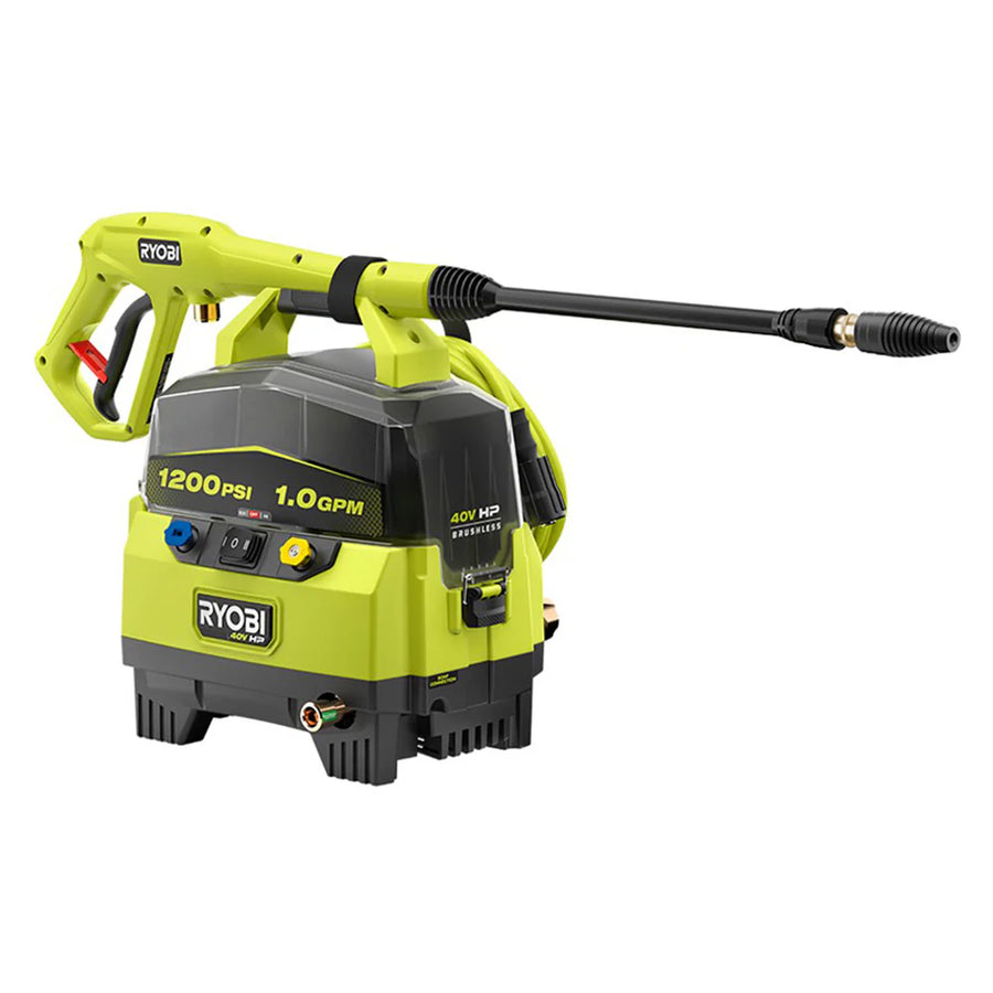 RYOBI 1,200 PSI 40V Cordless Pressure Washer – RY40HPPW12B (Open Box)