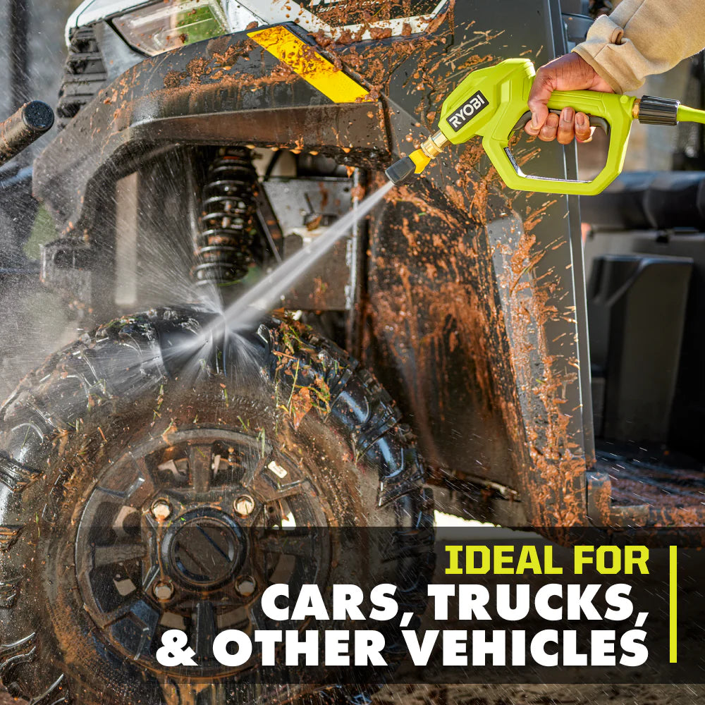 RYOBI 1,200 PSI 1.8 GPM Cold Water Automotive High Flow Electric Pressure Washer – RY142300 (Open Box)