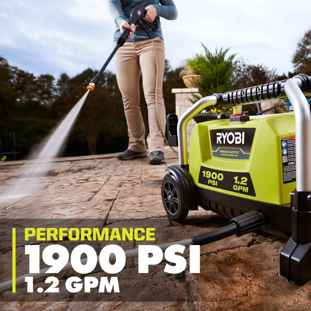 RYOBI 1,900 PSI Electric Pressure Washer (Open Box)