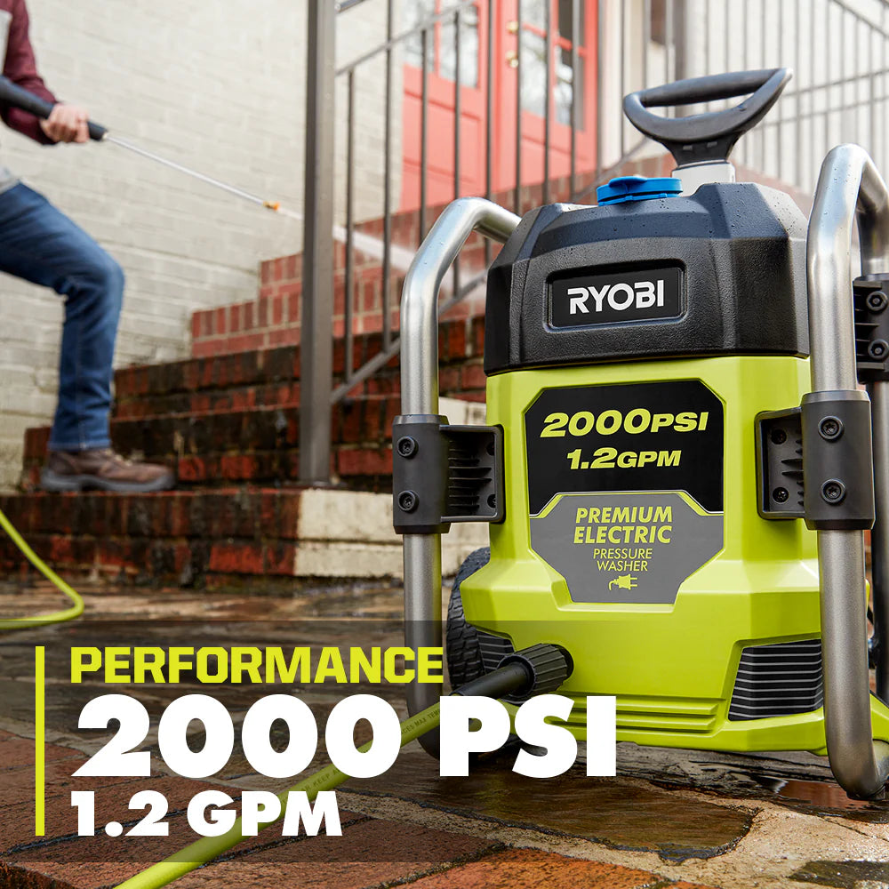 RYOBI 2,000 PSI Electric Pressure Washer (Open Box)