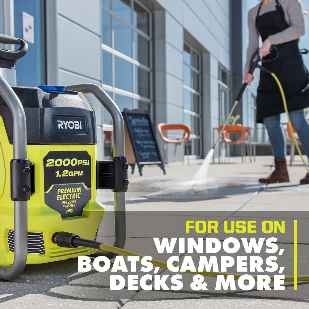 RYOBI 2,000 PSI Electric Pressure Washer (Open Box)
